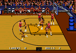 NBA Pro Basketball - Bulls vs Lakers Screenshot 1